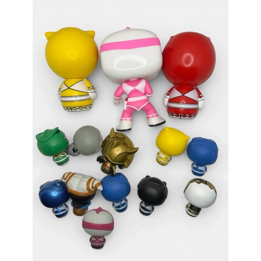 Funko Pint Size Heroes Mighty‎ Morphin Power Rangers Lot Of 12 And 3 Larger